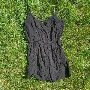 Black Romper or Beach Coverup